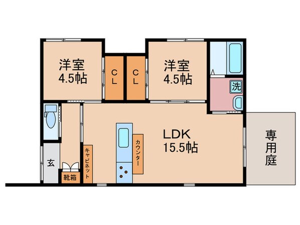 清水 小菱庵の物件間取画像